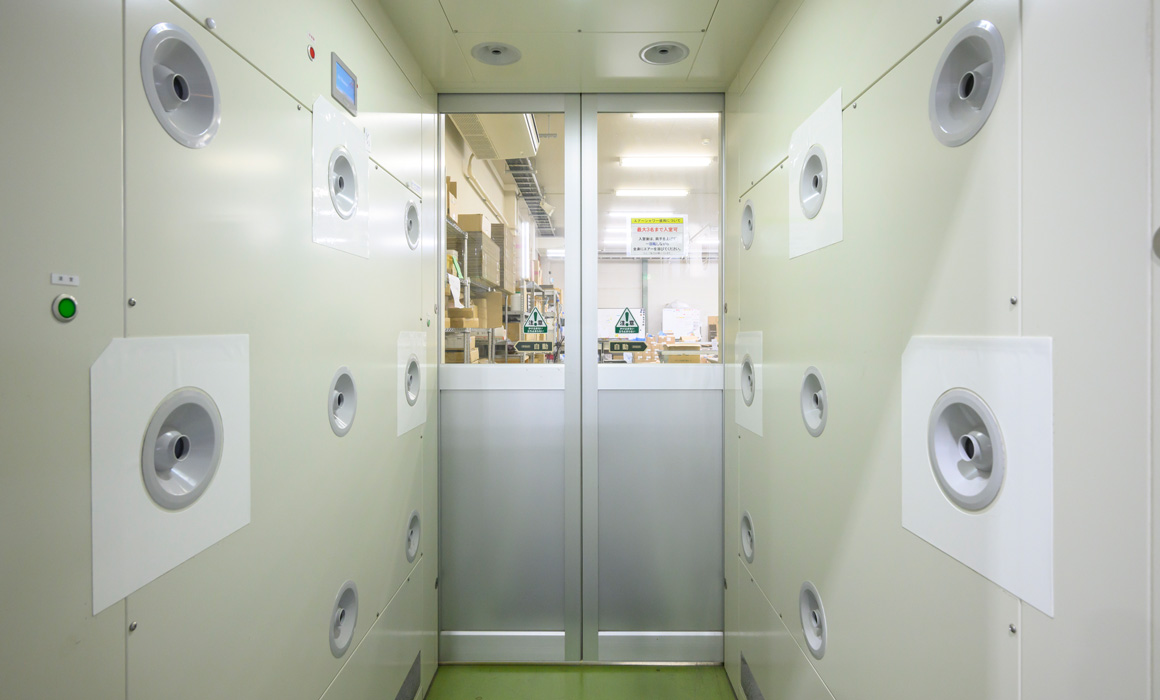 衛生管理・異物対策が行き届いた環境での作業