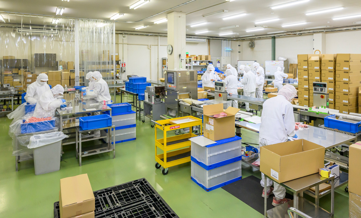 様々な設備を利用してミスを出さない体制を構築